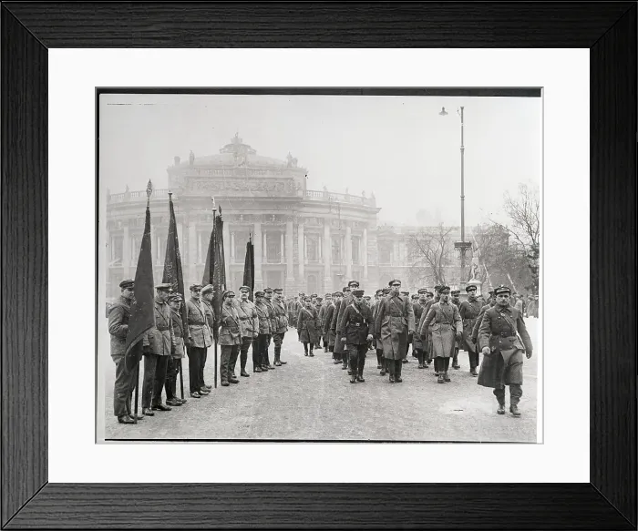 Framed Print : Austrian Socialist March in Vienna 1929 Framed Print : Austrian Socialist March in Vienna 1929