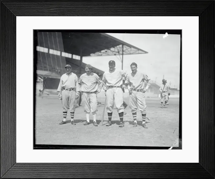 Framed Print : Coaches and Manager of Washington Senators Framed Print : Coaches and Manager of Washington Senators