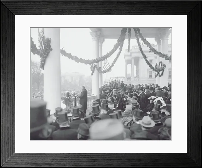 Framed Print : Herbert Hoover During Inauguration Ball Framed Print : Herbert Hoover During Inauguration Ball
