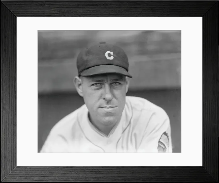 Framed Print : Portrait of Cleveland Indian Lew Fonseca Framed Print : Portrait of Cleveland Indian Lew Fonseca