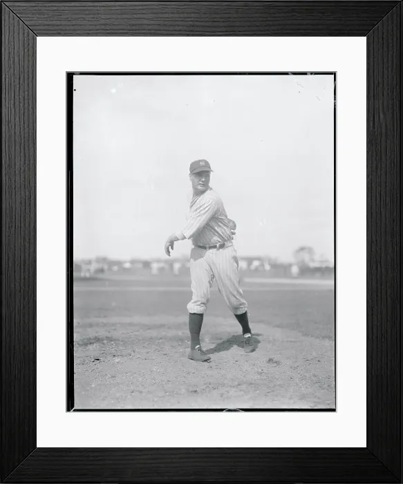 Framed Print : Portrait of Fred Heimach Framed Print : Portrait of Fred Heimach