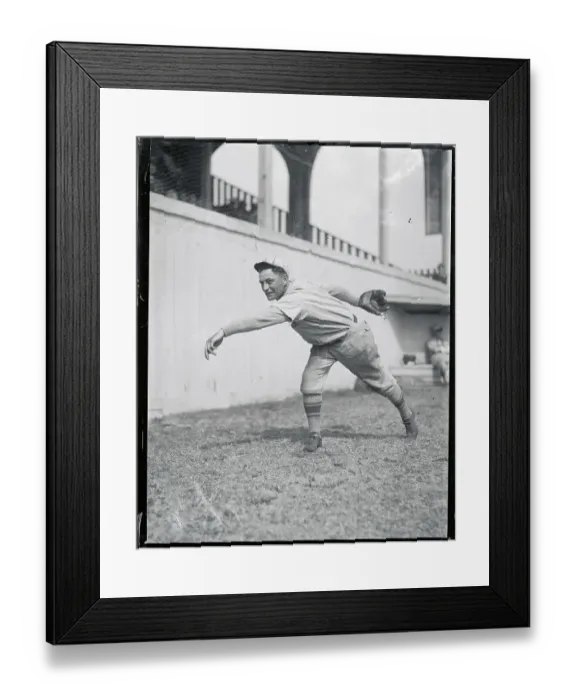 Framed Print : Clarence Mitchell During Spring Training Framed Print : Clarence Mitchell During Spring Training