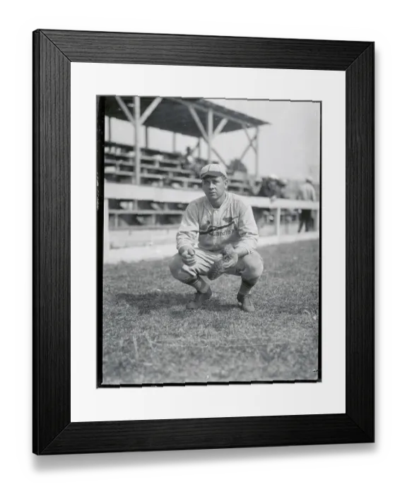Framed Print : Gus Mancuso During Spring Training Framed Print : Gus Mancuso During Spring Training
