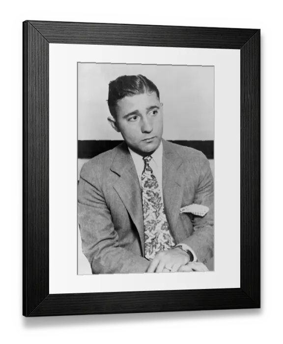 Framed Print : Portrait of Jack McGurn Framed Print : Portrait of Jack McGurn