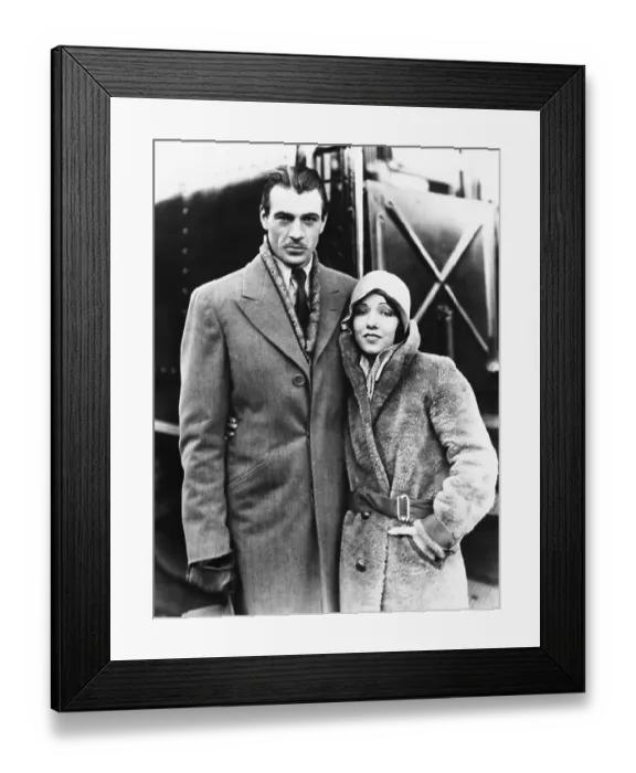 Framed Print : Gary Cooper and Lupe Velez in Embrace Framed Print : Gary Cooper and Lupe Velez in Embrace