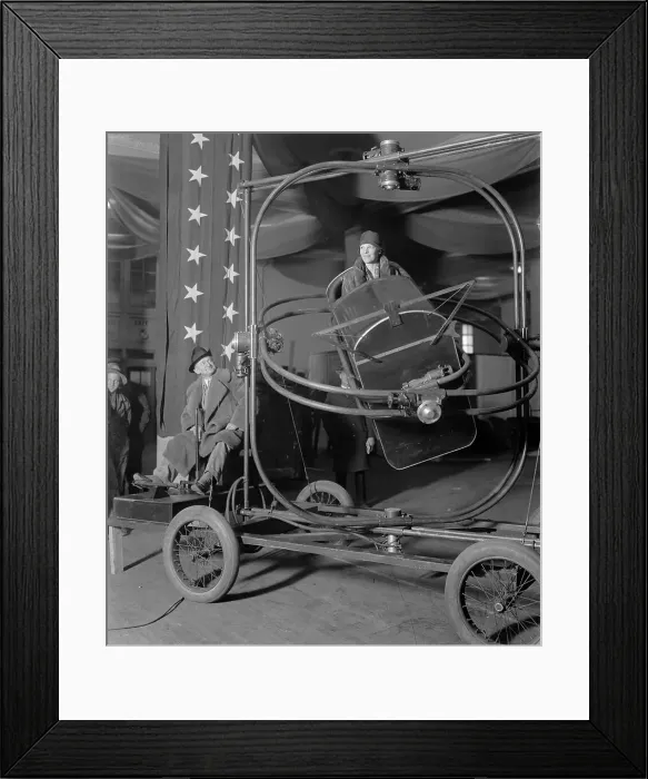 Framed Print : Amelia Earhart Using Ruggles Orientator Framed Print : Amelia Earhart Using Ruggles Orientator
