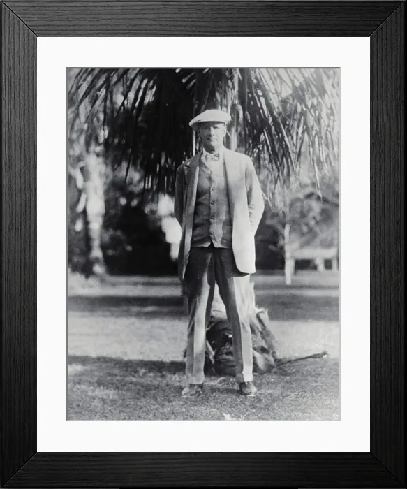 Framed Print : Portrait of Tex Richard Framed Print : Portrait of Tex Richard