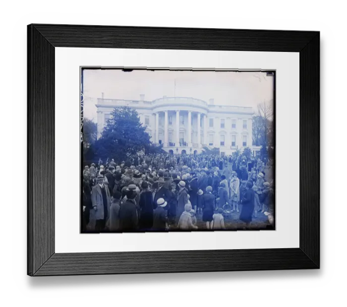 Framed Print : Easter Egg Hunt At White House Framed Print : Easter Egg Hunt At White House