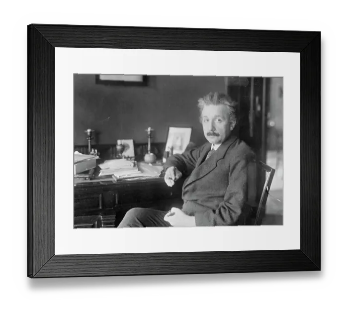 Framed Print : Physicist Albert Einstein Framed Print : Physicist Albert Einstein