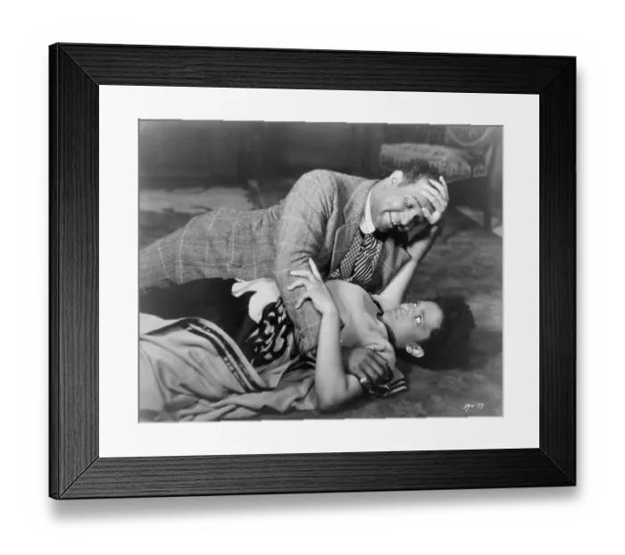 Framed Print : William Fountaine and Nina Mae McKinney in Hallelujah Framed Print : William Fountaine and Nina Mae McKinney in Hallelujah