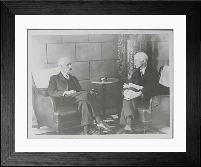 Framed Print : Doctors Hopkins and Harden Framed Print : Doctors Hopkins and Harden