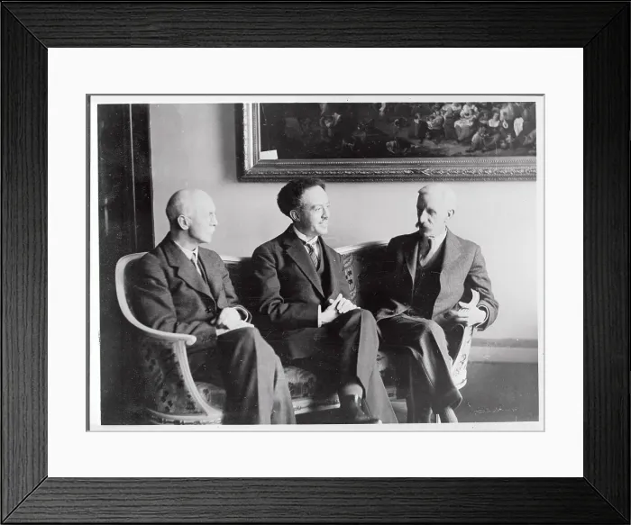 Framed Print : Nobel Prize Winners Sitting on Couch Together Framed Print : Nobel Prize Winners Sitting on Couch Together