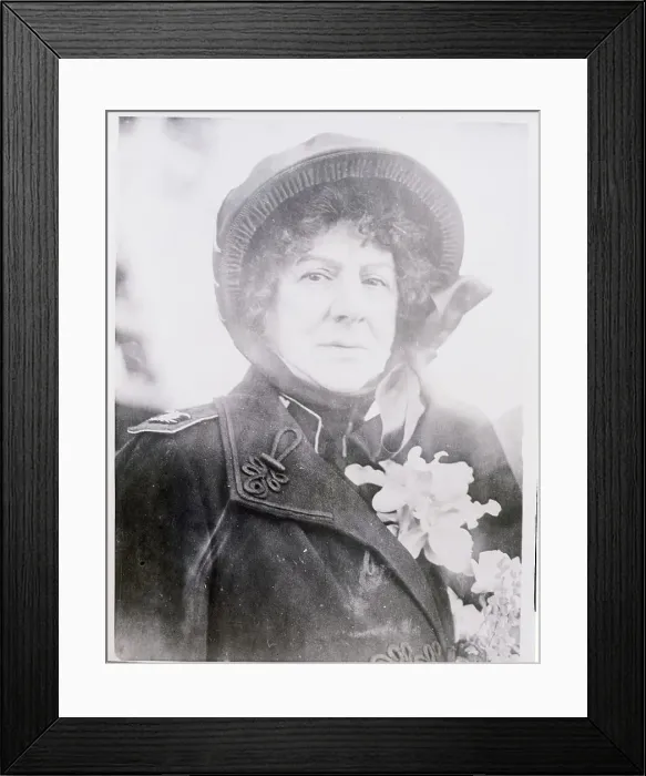 Framed Print : Evangeline Booth of the Salvation Army Framed Print : Evangeline Booth of the Salvation Army