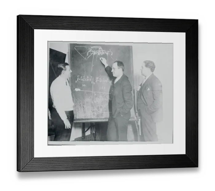 Framed Print : Head Football Coach Showing Bert Bell Some New Plays Framed Print : Head Football Coach Showing Bert Bell Some New Plays