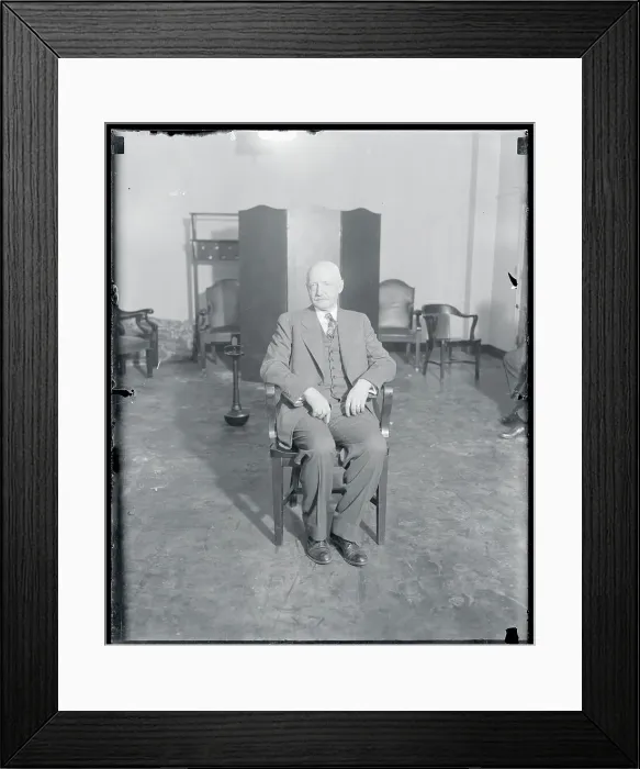 Framed Print : Portrait of Tammany Hall Head John F Curry Framed Print : Portrait of Tammany Hall Head John F Curry