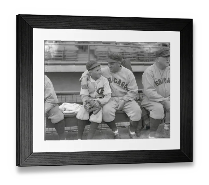 Framed Print : Joe McCarthy with His Arm Around Murray MacLeod