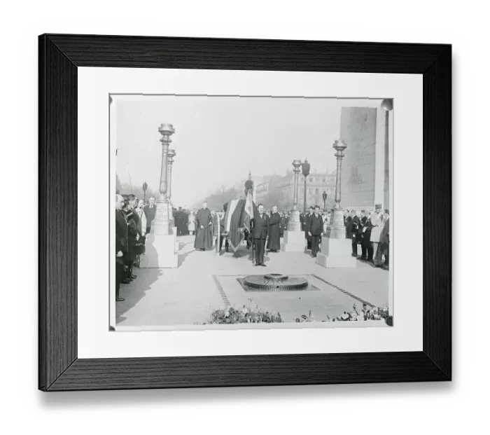 Framed Print : View of Marshal Ferdinand Foch's Coffin Framed Print : View of Marshal Ferdinand Foch's Coffin