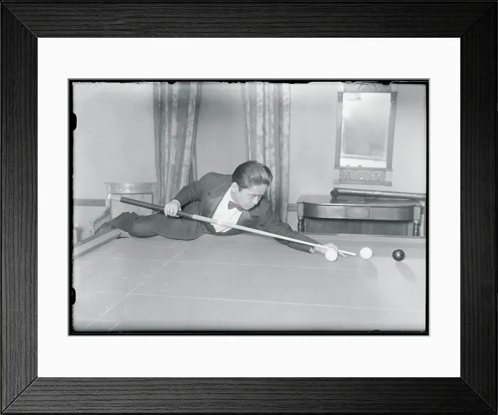 Framed Print : Kinrey Matsuyama Shooting Pool Framed Print : Kinrey Matsuyama Shooting Pool