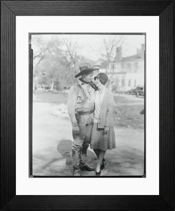 Framed Print : Actor George Gillespie with His Wife Katherine Framed Print : Actor George Gillespie with His Wife Katherine