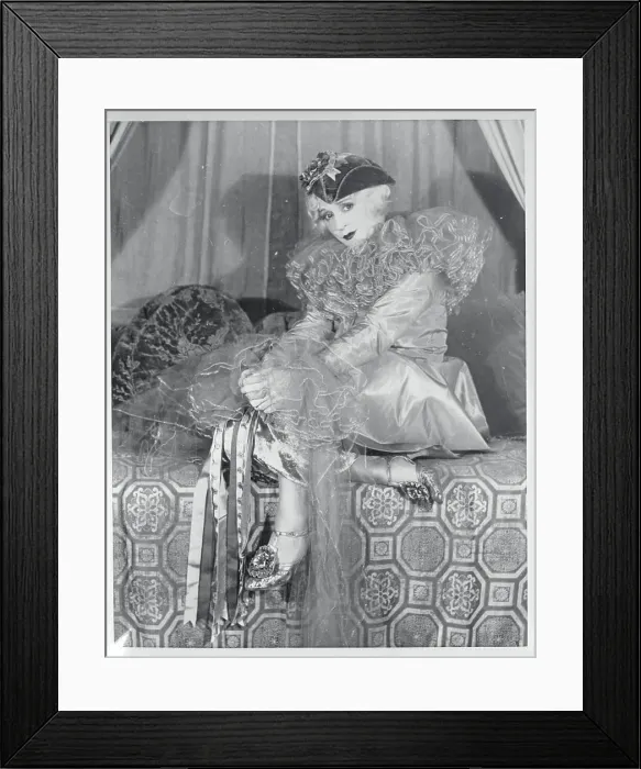 Framed Print : Screen Actress Jane Cowl