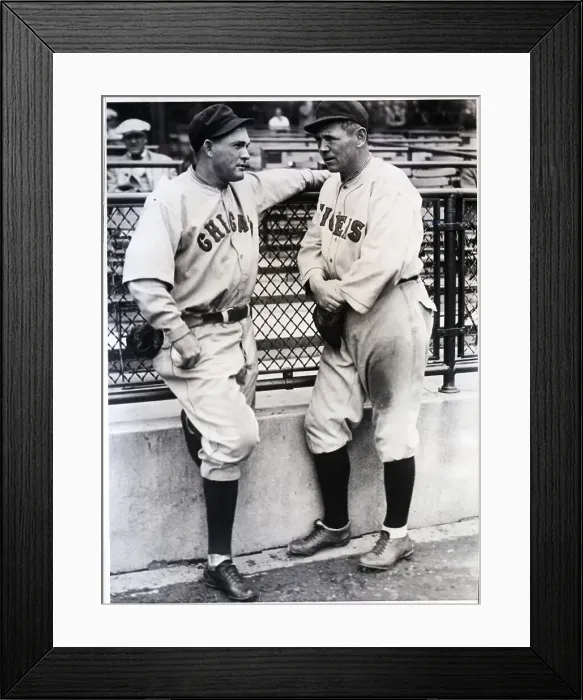 Framed Print : Rogers Hornsby & Harry Heilmann Framed Print : Rogers Hornsby & Harry Heilmann