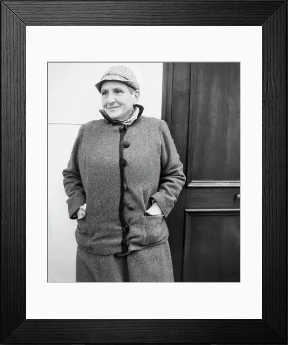 Framed Print : Portrait of Gertrude Stein Framed Print : Portrait of Gertrude Stein