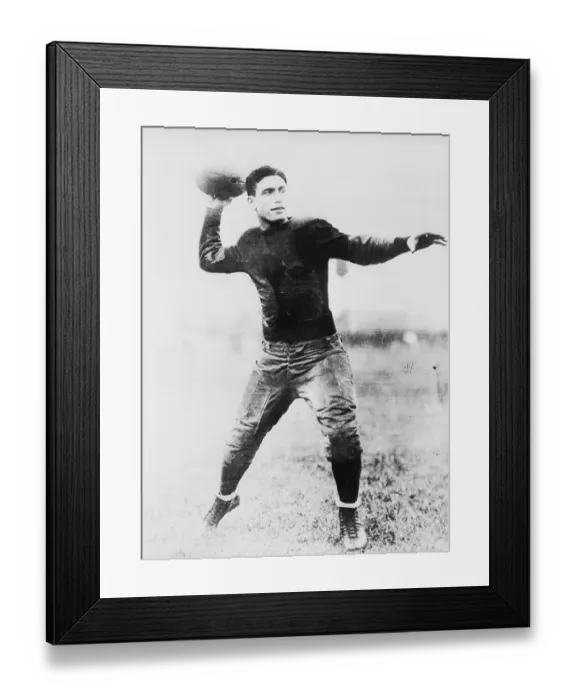 Framed Print : Benny Friedman of Michigan Framed Print : Benny Friedman of Michigan