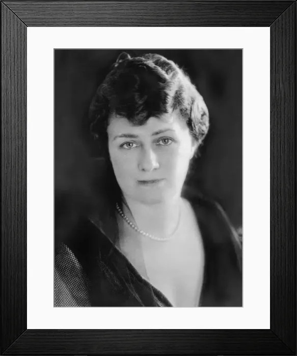 Framed Print : Portrait of Alice Montague, Bessie Wallis Simpson's Mother Framed Print : Portrait of Alice Montague, Bessie Wallis Simpson's Mother