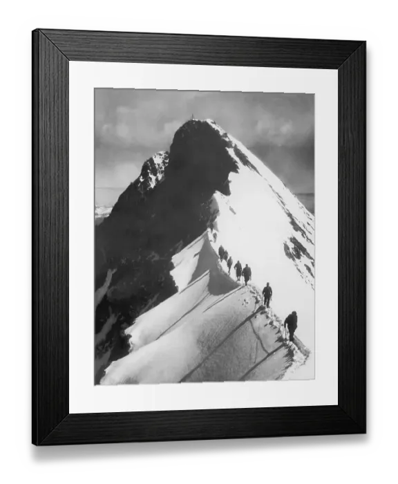Framed Print : Movie Still from White Hell of Pitz Palu Framed Print : Movie Still from White Hell of Pitz Palu