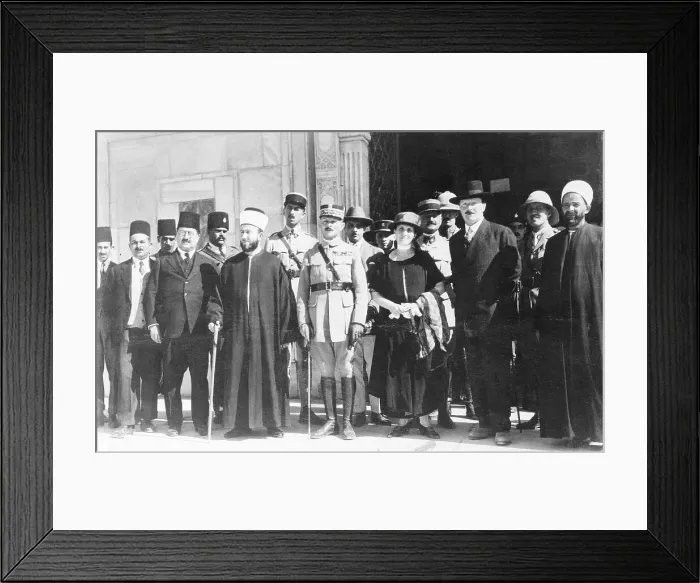 Framed Print : A. Husseine with Dignitaries Framed Print : A. Husseine with Dignitaries