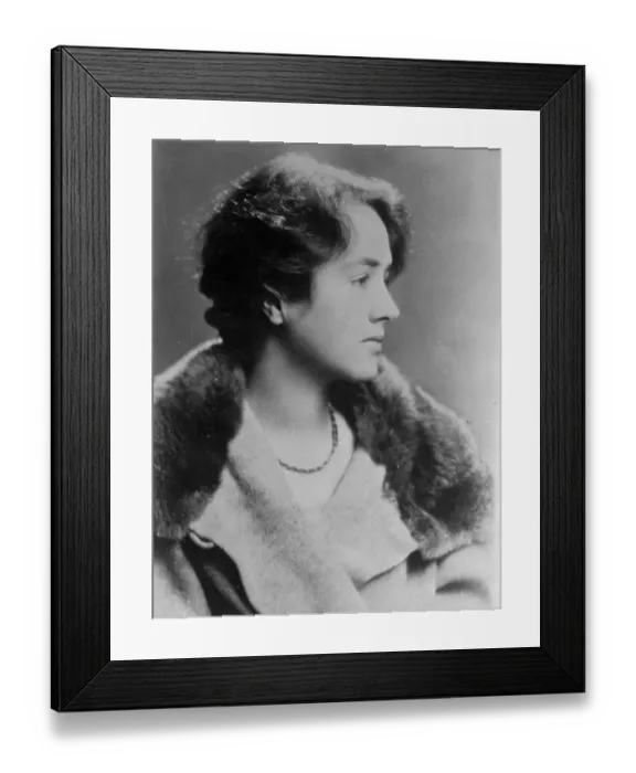 Framed Print : Portrait of Anne Spencer Morrow Framed Print : Portrait of Anne Spencer Morrow