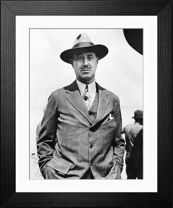 Framed Print : Newspaper Publisher Robert R. McCormick