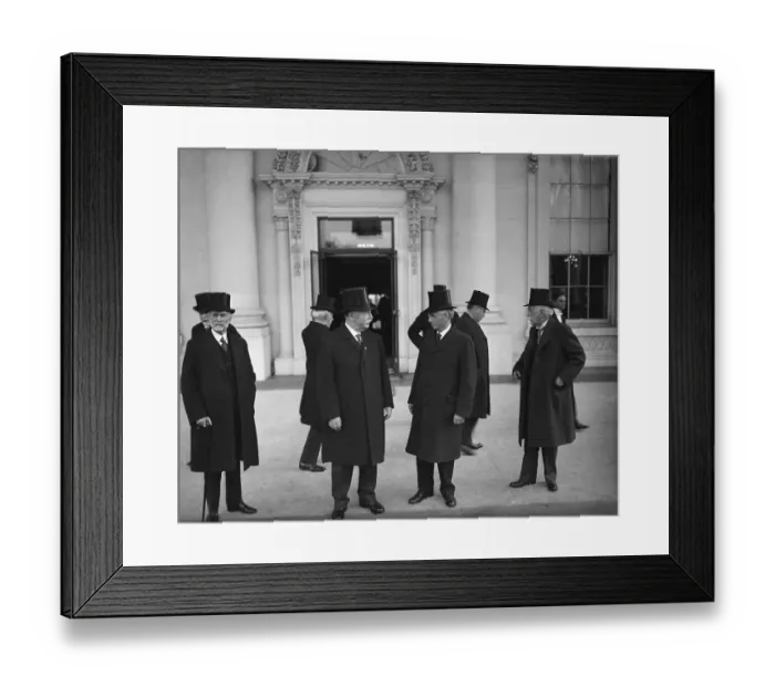 Framed Print : William H Taft with Other Supreme Court Justices Framed Print : William H Taft with Other Supreme Court Justices
