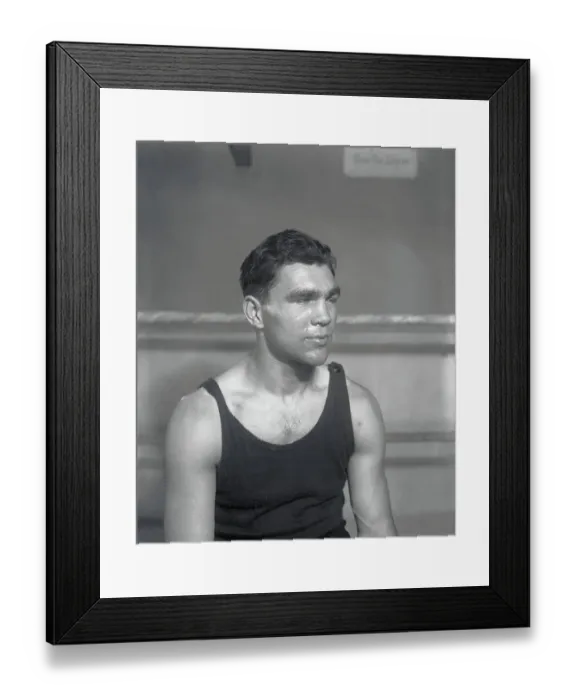 Framed Print : Boxer Max Schmeling
