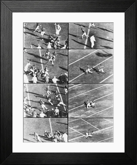 Framed Print : Roy Reigal Running During Rose Bowl Framed Print : Roy Reigal Running During Rose Bowl