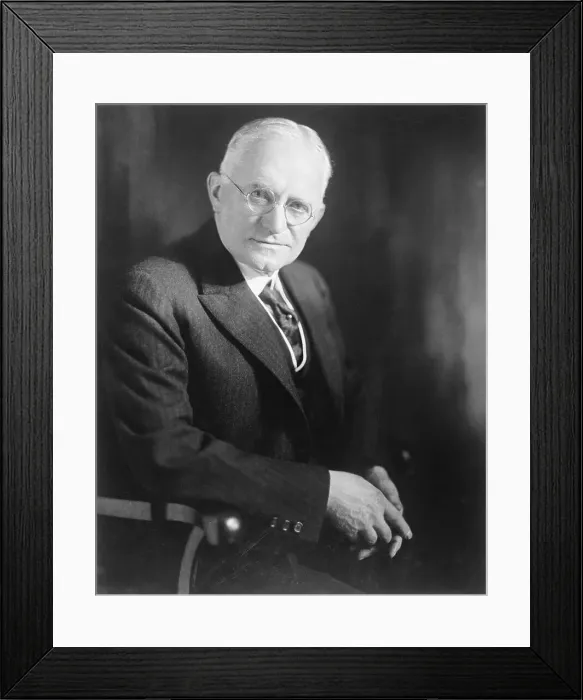 Framed Print : George Eastman of Eastman Kodak Company Framed Print : George Eastman of Eastman Kodak Company