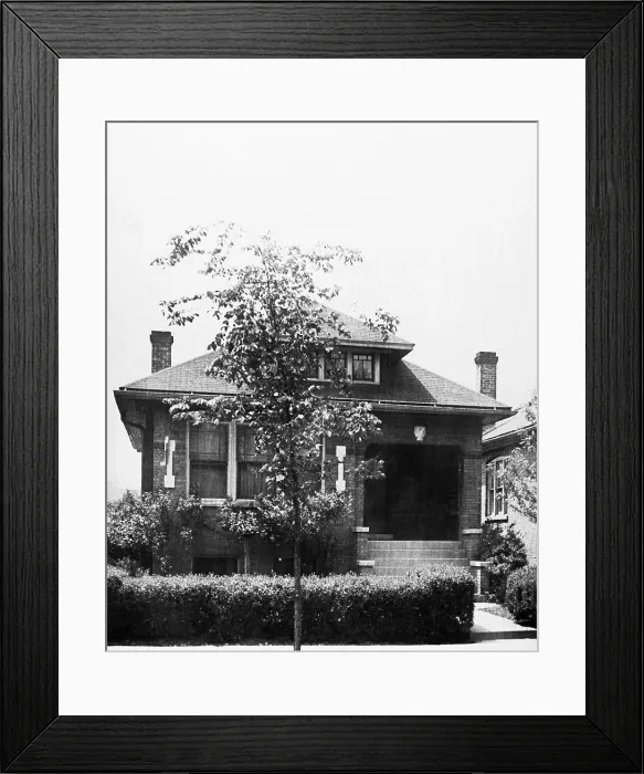 Framed Print : Al Capone's Home
