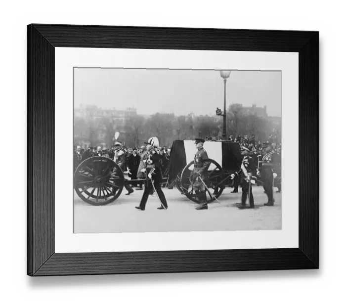 Framed Print : Funeral Procession for Marshal Ferdinand Foch Framed Print : Funeral Procession for Marshal Ferdinand Foch