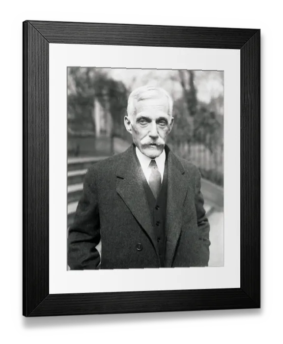 Framed Print : Portrait of Andrew Mellon Framed Print : Portrait of Andrew Mellon