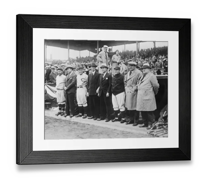 Framed Print : Players Standing In Line B Ruth T Cobb Framed Print : Players Standing In Line B Ruth T Cobb