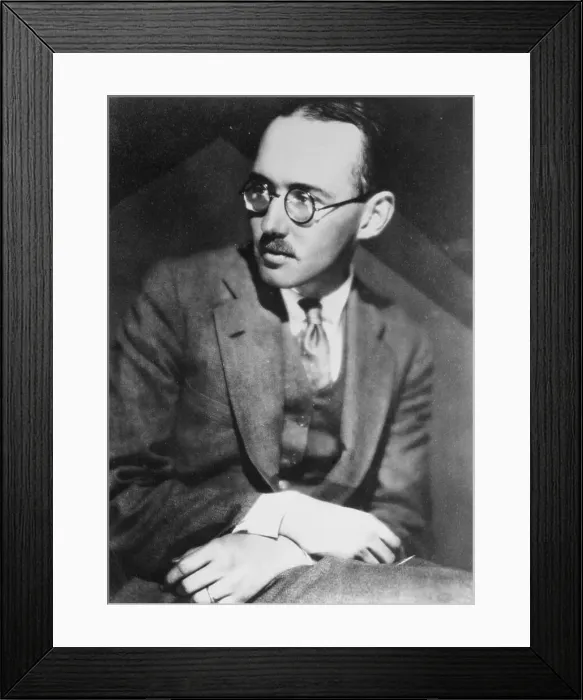 Framed Print : Portrait of Stephen Vincent Benet Framed Print : Portrait of Stephen Vincent Benet
