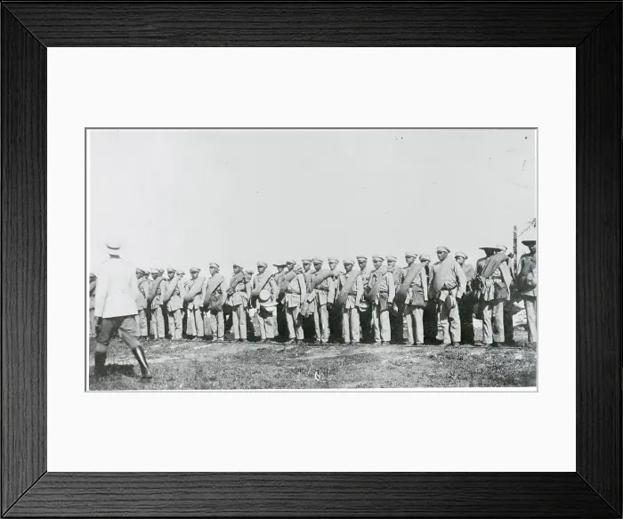 Framed Print : Paraguayan Infantry Framed Print : Paraguayan Infantry