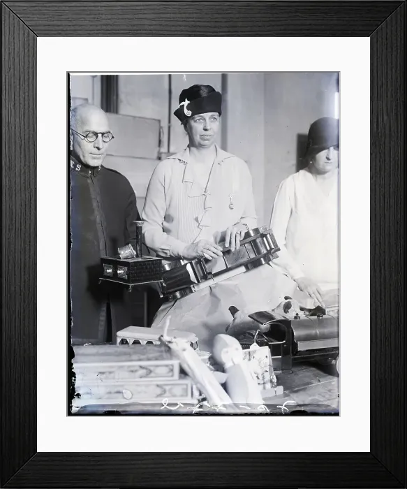 Framed Print : Eleanor Roosevelt Wrapping Presents Framed Print : Eleanor Roosevelt Wrapping Presents