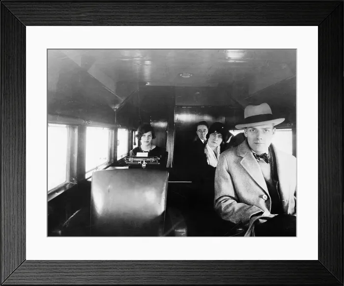 Framed Print : Interior of Luxurious Plane Framed Print : Interior of Luxurious Plane