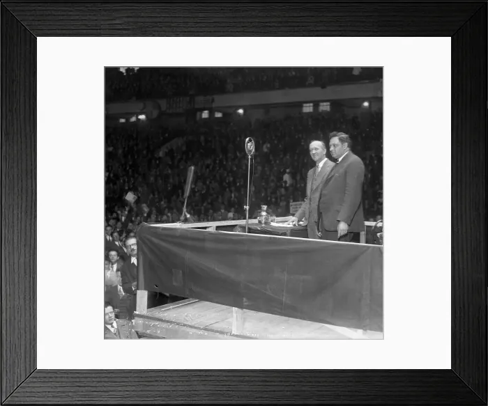 Framed Print : Presidential Candidate William Z. Foster and Benjamin Gitlow Framed Print : Presidential Candidate William Z. Foster and Benjamin Gitlow