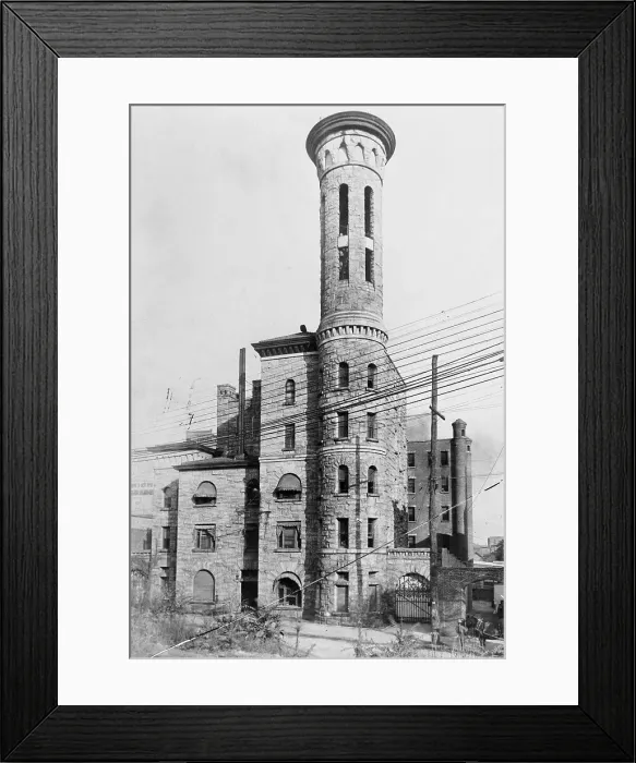 Framed Print : Fulton County Prison Framed Print : Fulton County Prison