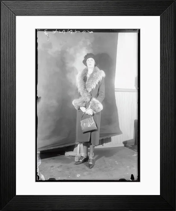 Framed Print : Portrait of Mrs. Clara Adams Framed Print : Portrait of Mrs. Clara Adams