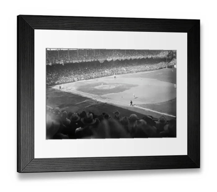 Framed Print : General View Of World Series Game Framed Print : General View Of World Series Game