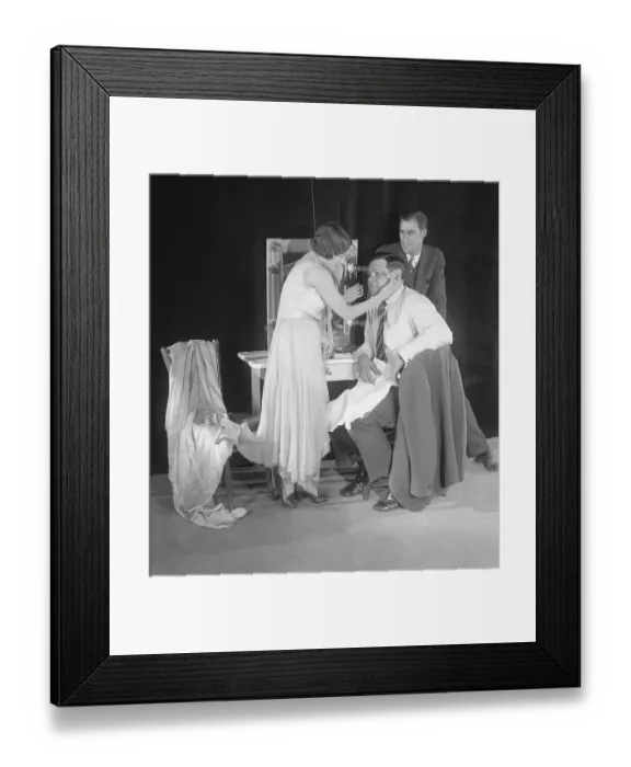 Framed Print : Babe Ruth with Contest Winner Framed Print : Babe Ruth with Contest Winner