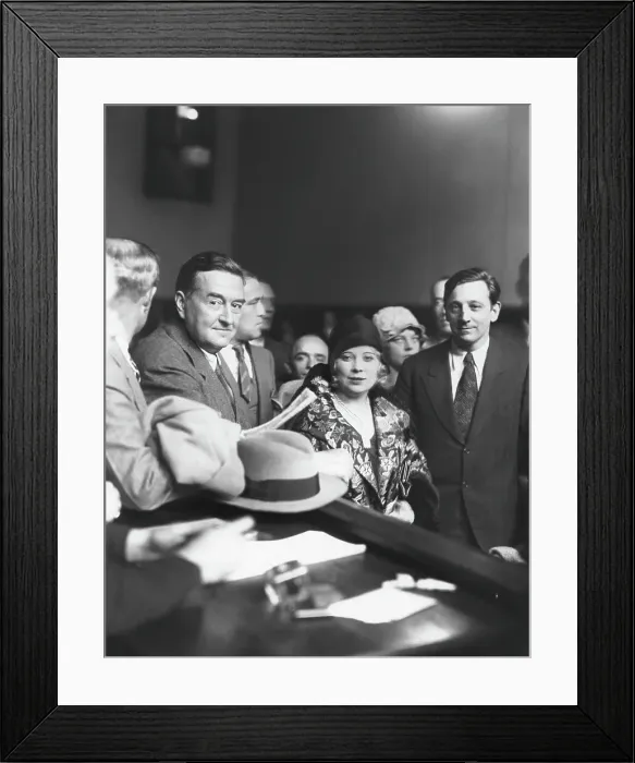 Framed Print : Mae West on Trial Framed Print : Mae West on Trial
